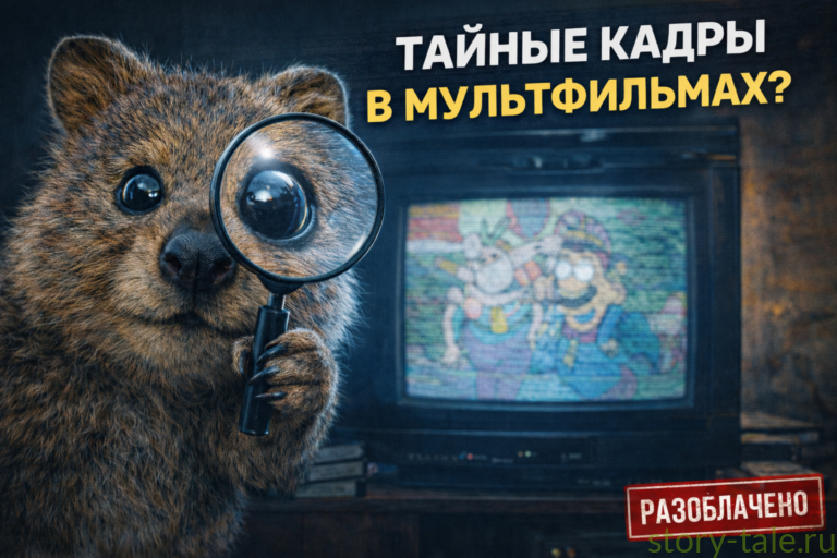 Миф о тайных кадрах в мультфильмах 90-х