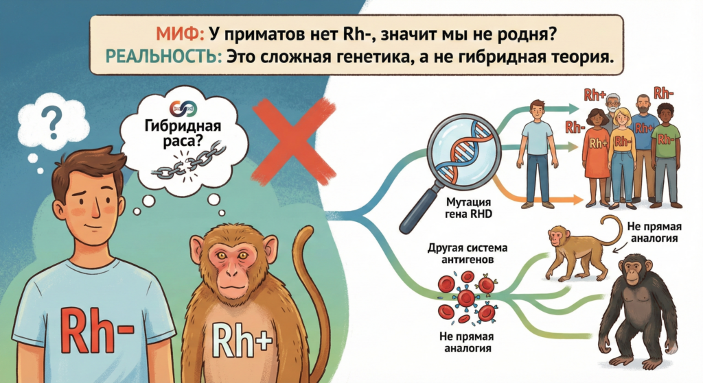 инфографика группы крови